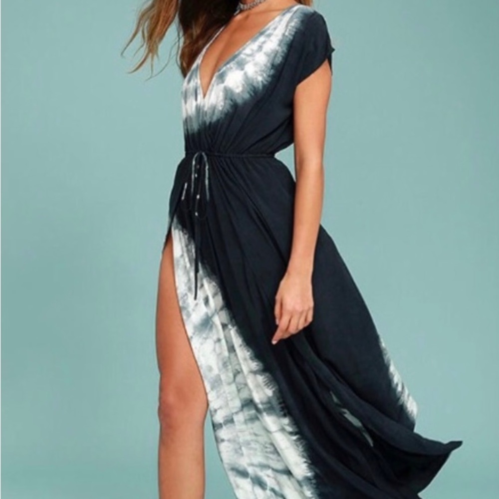 LuLus Tie Dye Dress